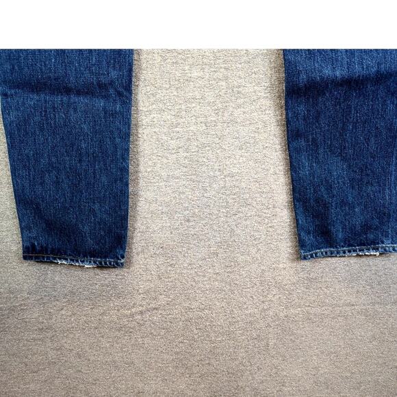 J.Crew Style 484 Jeans Size 32x34 Men's Blue Denim Straight Fit Casual Med Wash - Picture 4 of 9
